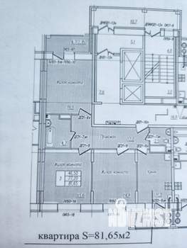 3-к квартира, вторичка, 82м2, 12/13 этаж