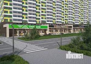 1-к квартира, строящийся дом, 38м2, 6/18 этаж