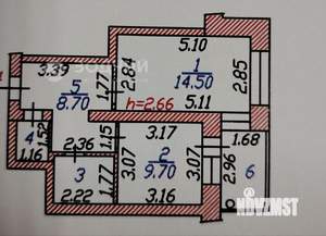1-к квартира, вторичка, 39м2, 7/10 этаж