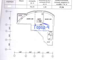 2-к квартира, вторичка, 98м2, 9/23 этаж