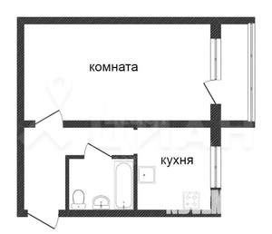 1-к квартира, вторичка, 35м2, 3/9 этаж