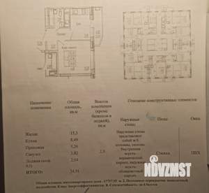 1-к квартира, вторичка, 37м2, 12/24 этаж