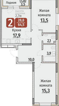 Фото квартиры на продажу (1)