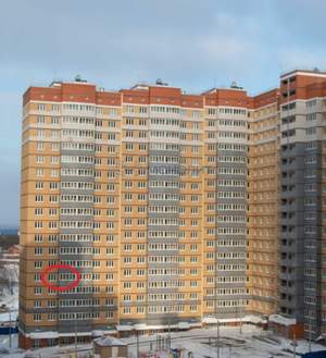 1-к квартира, вторичка, 39м2, 4/17 этаж