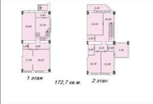 4-к квартира, вторичка, 173м2, 1/8 этаж