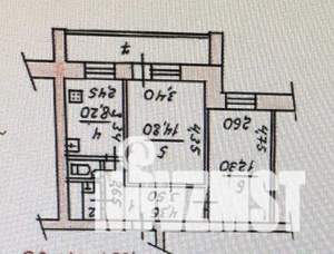 2-к квартира, вторичка, 47м2, 3/10 этаж