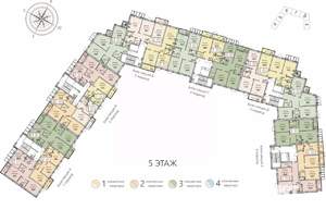 3-к квартира, вторичка, 109м2, 5/8 этаж