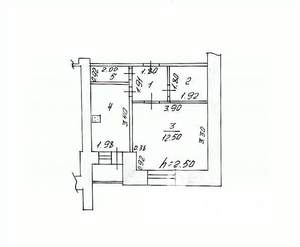 1-к квартира, вторичка, 28м2, 4/9 этаж