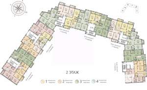 2-к квартира, вторичка, 80м2, 2/8 этаж