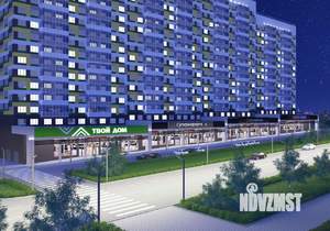 2-к квартира, вторичка, 66м2, 5/18 этаж