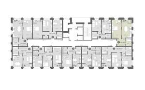 1-к квартира, вторичка, 43м2, 4/16 этаж