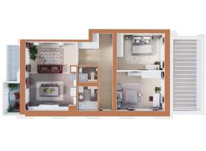 2-к квартира, вторичка, 99м2, 1/9 этаж