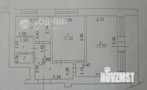 2-к квартира, вторичка, 46м2, 2/12 этаж