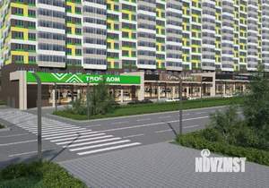 1-к квартира, строящийся дом, 38м2, 18/18 этаж