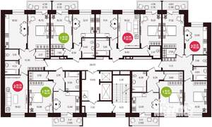 2-к квартира, вторичка, 60м2, 2/16 этаж