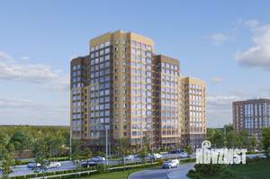 1-к квартира, строящийся дом, 38м2, 6/16 этаж