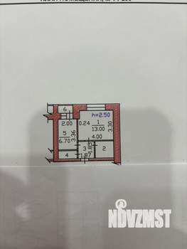 1-к квартира, вторичка, 29м2, 7/9 этаж