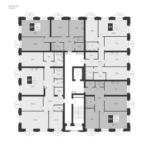 4-к квартира, вторичка, 163м2, 9/9 этаж