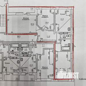 3-к квартира, сданный дом, 91м2, 12/16 этаж