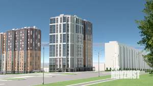2-к квартира, строящийся дом, 65м2, 14/16 этаж