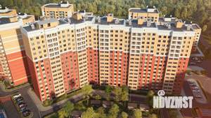 1-к квартира, строящийся дом, 34м2, 10/15 этаж
