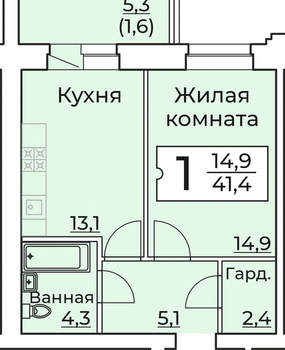 Фото квартиры на продажу (1)