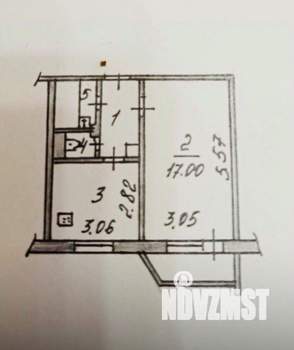 1-к квартира, вторичка, 33м2, 5/10 этаж