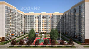 2-к квартира, строящийся дом, 54м2, 1/9 этаж