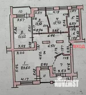 3-к квартира, вторичка, 131м2, 3/4 этаж