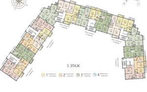 3-к квартира, вторичка, 95м2, 5/8 этаж