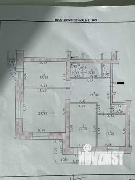 3-к квартира, вторичка, 109м2, 13/16 этаж