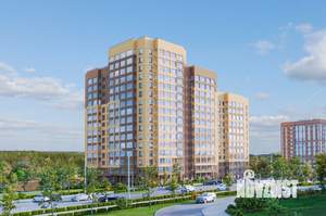 2-к квартира, строящийся дом, 67м2, 3/16 этаж