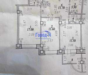 2-к квартира, вторичка, 61м2, 3/10 этаж