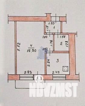 1-к квартира, вторичка, 30м2, 5/5 этаж