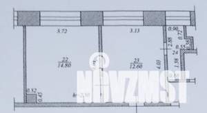 1-к квартира, вторичка, 30м2, 1/5 этаж