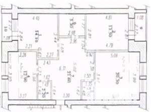 3-к квартира, вторичка, 92м2, 5/5 этаж