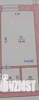 1-к квартира, вторичка, 25м2, 6/9 этаж