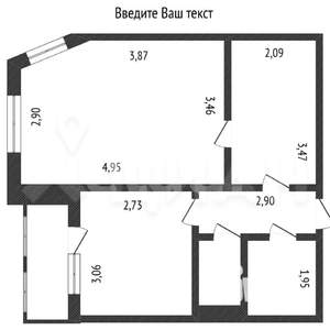 2-к квартира, вторичка, 42м2, 7/9 этаж