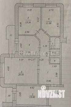 4-к квартира, вторичка, 95м2, 16/17 этаж