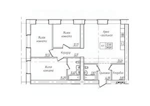 4-к квартира, вторичка, 95м2, 5/10 этаж