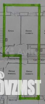 2-к квартира, вторичка, 67м2, 4/10 этаж