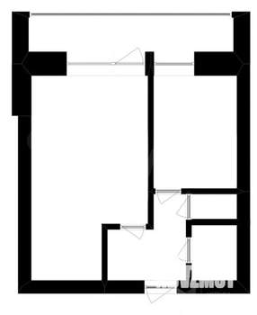 1-к квартира, вторичка, 37м2, 3/5 этаж