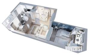 2-к квартира, строящийся дом, 64м2, 14/16 этаж