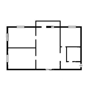 3-к квартира, вторичка, 58м2, 1/5 этаж