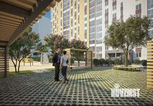 2-к квартира, строящийся дом, 64м2, 15/16 этаж