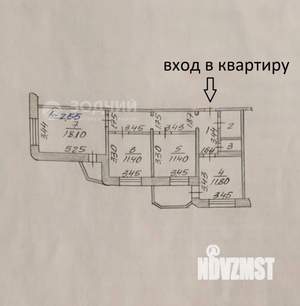 3-к квартира, вторичка, 83м2, 17/18 этаж
