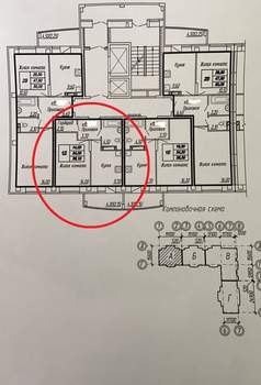 1-к квартира, вторичка, 38м2, 4/17 этаж