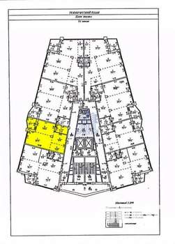 1-к квартира, вторичка, 59м2, 16/22 этаж