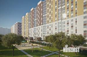 1-к квартира, строящийся дом, 54м2, 10/16 этаж