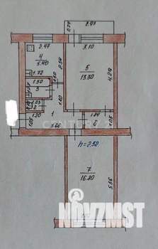 2-к квартира, вторичка, 47м2, 3/5 этаж